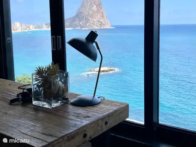 appartement huren in Spanje, Costa Blanca, Calpe – Amfitheater Bofill Calpe Oro Woonkamer
