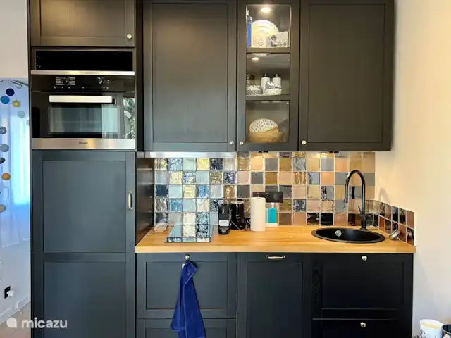 Villa Marie-Ange en Francia, Costa Azul, Grimaud - casa vacacional estudio de cocina