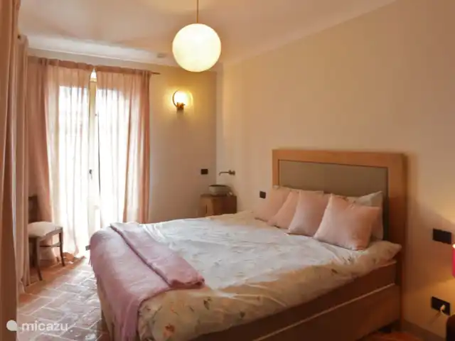 Casa Rinaldi  | Italie, Piémont, Monforte D Alba - maison de vacances Chambre avec balcon