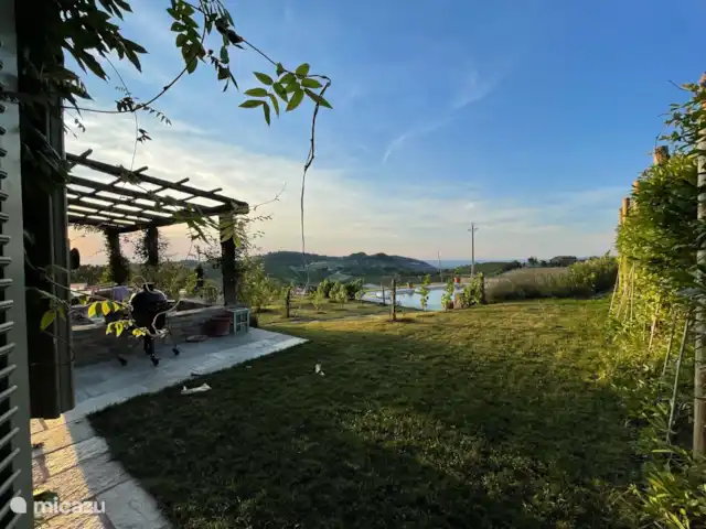 Casa Rinaldi  | Italie, Piémont, Monforte D Alba - maison de vacances Jardin avec piscine