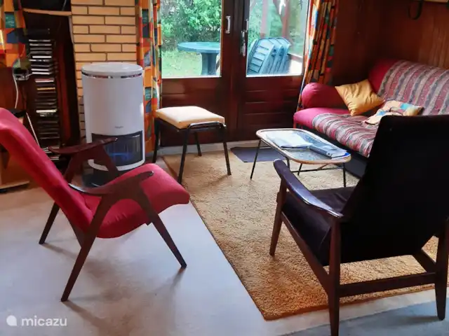 Intermezzo | Pays-Bas, Hollande méridionale, Ouddorp - maison de vacances Le coin salon avec portes patio donnant sur la terrasse