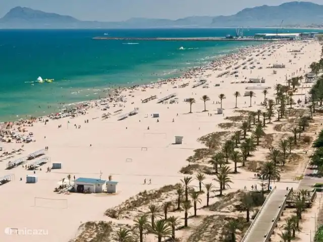 Villa Morera en España, Valencia, Albaida - villa Vista superior de la playa de GANDIA