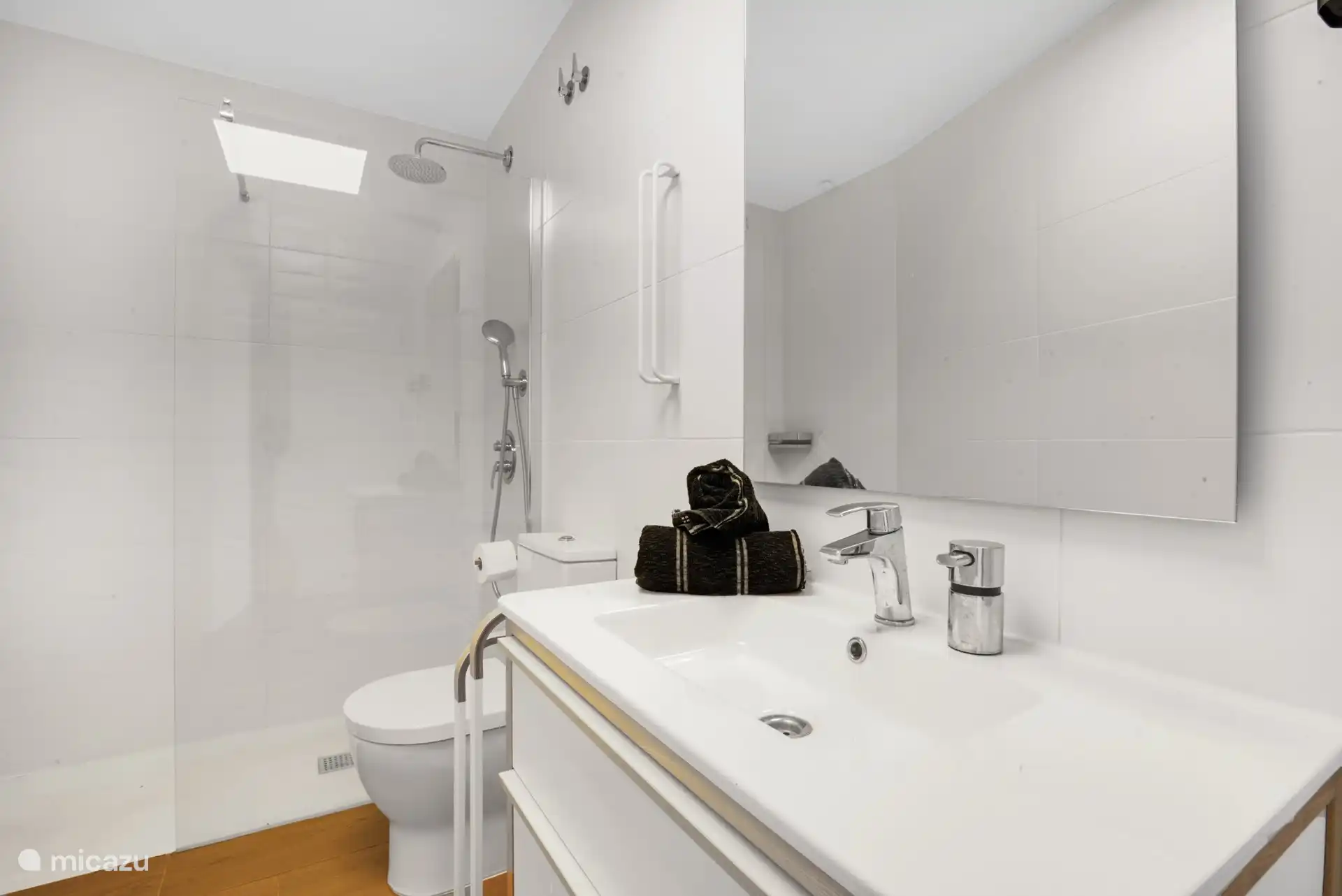 Another perspective of the bathroom in the master bedroom.