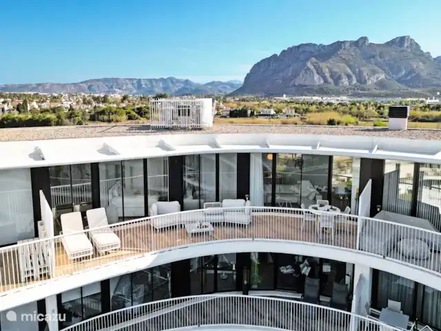 Denia Beach Penthouse huren in Spanje, Costa Blanca, Dénia - penthouse Dit is ons penthouse met terras.