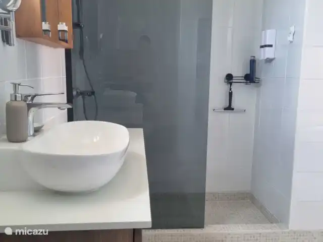 Location de Vacances Curaçao, Curaçao-Centre, Piscadera, maison mitoyenne - Nos Deseo - Emplacement privilégié à Curaçao Douche