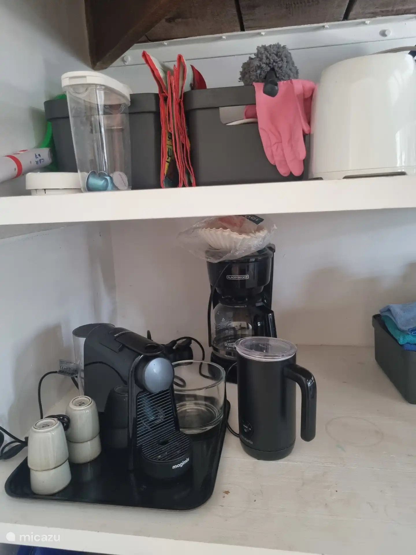 Nespresso et mousseur à lait