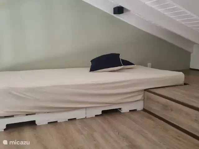 Location de Vacances Curaçao, Curaçao-Centre, Piscadera, maison mitoyenne - Nos Deseo - Emplacement privilégié à Curaçao Lit supplémentaire sur la mezzanine