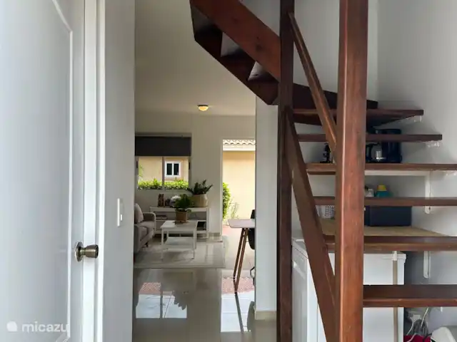 Location de Vacances Curaçao, Curaçao-Centre, Piscadera, maison mitoyenne - Nos Deseo - Emplacement privilégié à Curaçao Télévision et coin salon