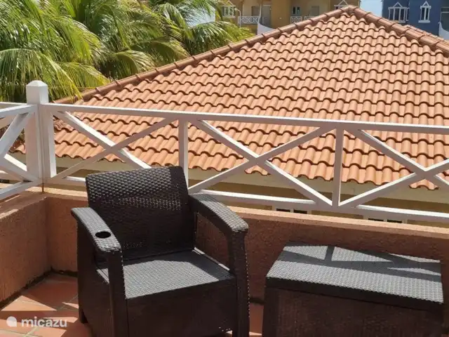 Location de Vacances Curaçao, Curaçao-Centre, Piscadera, maison mitoyenne - Nos Deseo - Emplacement privilégié à Curaçao Terrasse 1er étage
