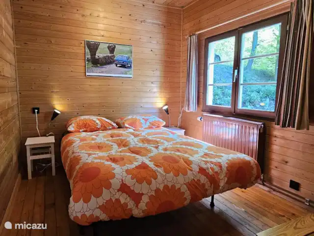 Chalet en bois des Ardennes vue WIFI | Belgique, Ardennes, Manhay - chalet Chambre 2