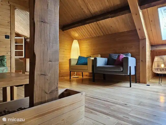Chalet en bois des Ardennes vue WIFI | Belgique, Ardennes, Manhay - chalet Voir