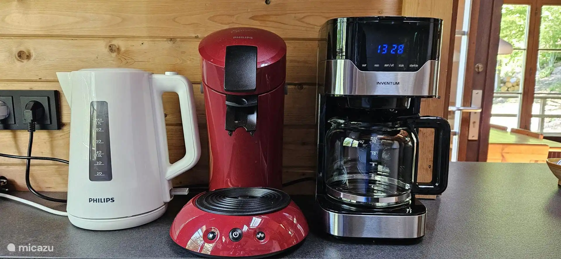 Filterkaffee, Senseo und Wasserkocher