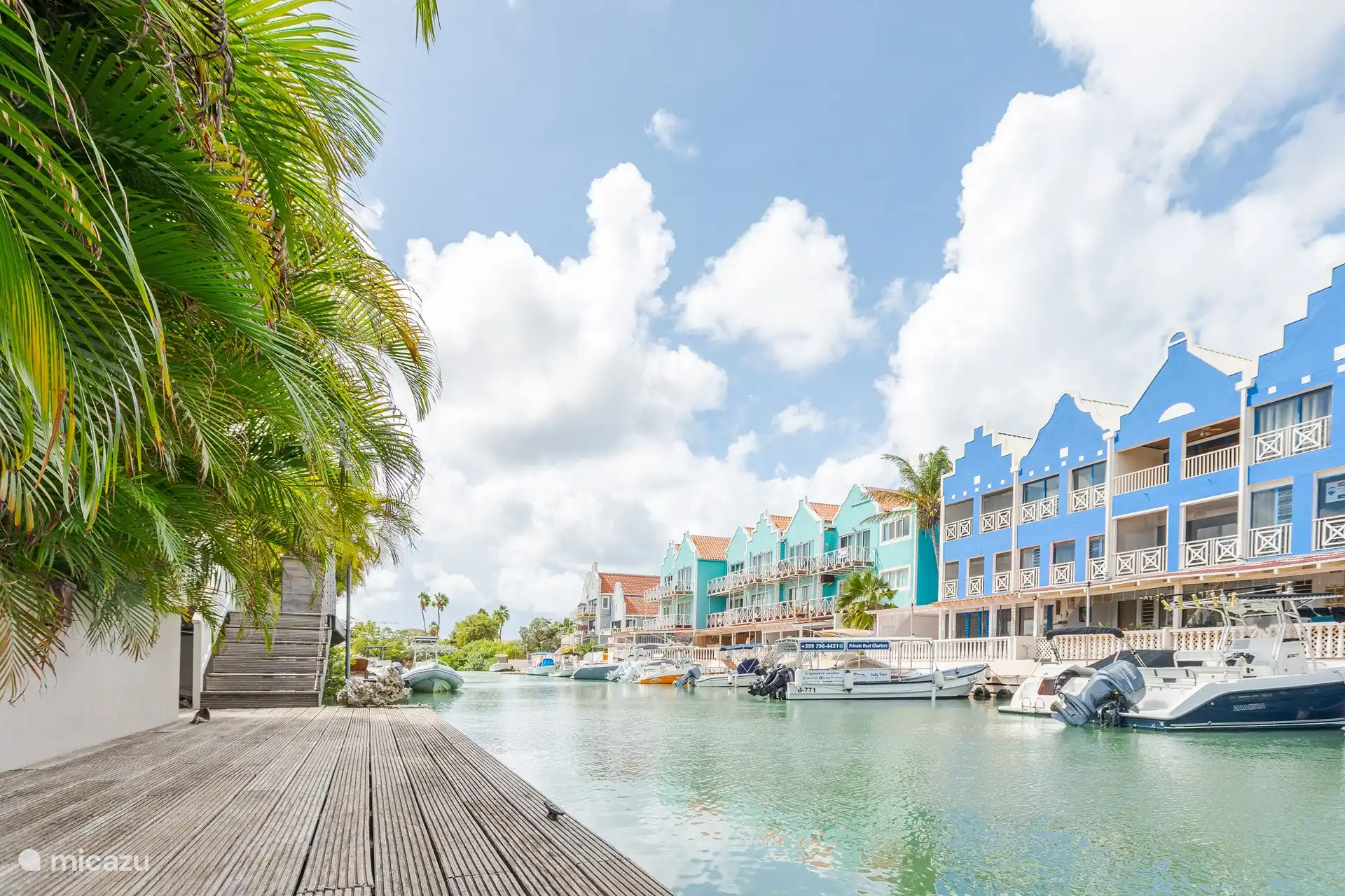 Uitzicht op het water