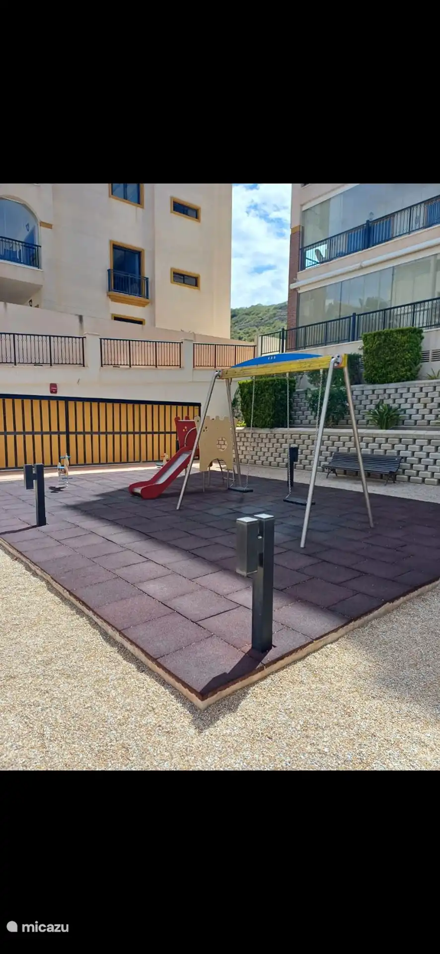 Parque infantil en el resort