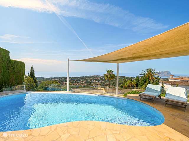 Ferienwohnung Spanien, Costa Blanca, Cumbre del Sol  - villa Villa Limonero - Panoramablick auf das Meer