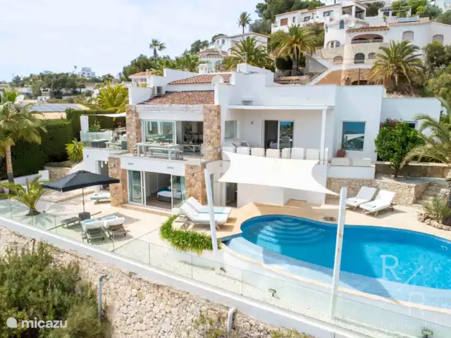 Villa Limonero - Vue Mer Panoramique | Espagne, Costa Blanca, Teulada - villa Villa Limonero - Indeling Villa Limonero met verschillende terrassen en zwembad.