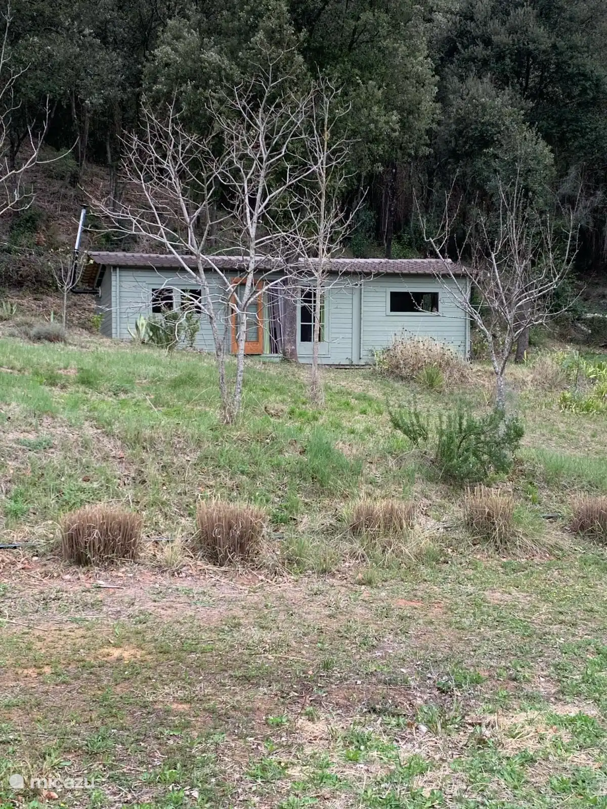 Blick auf die Vorderseite des Gästehauses