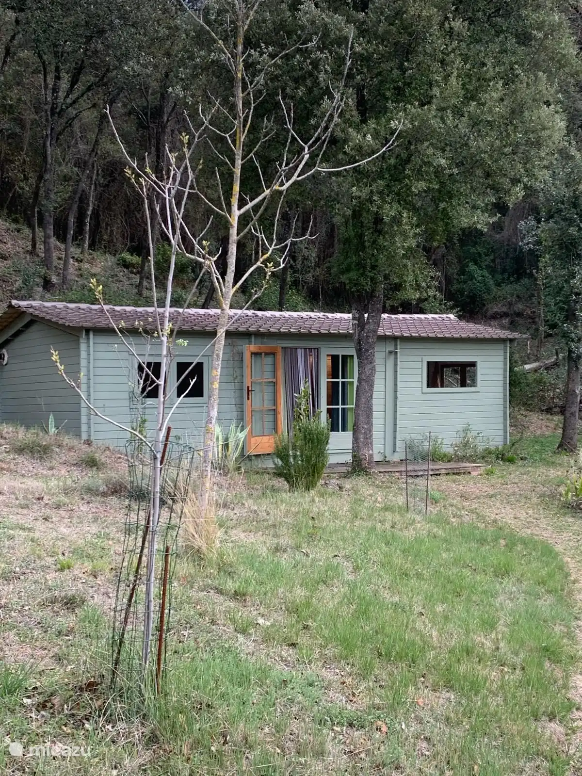 Blick auf die Vorderseite des Gästehauses