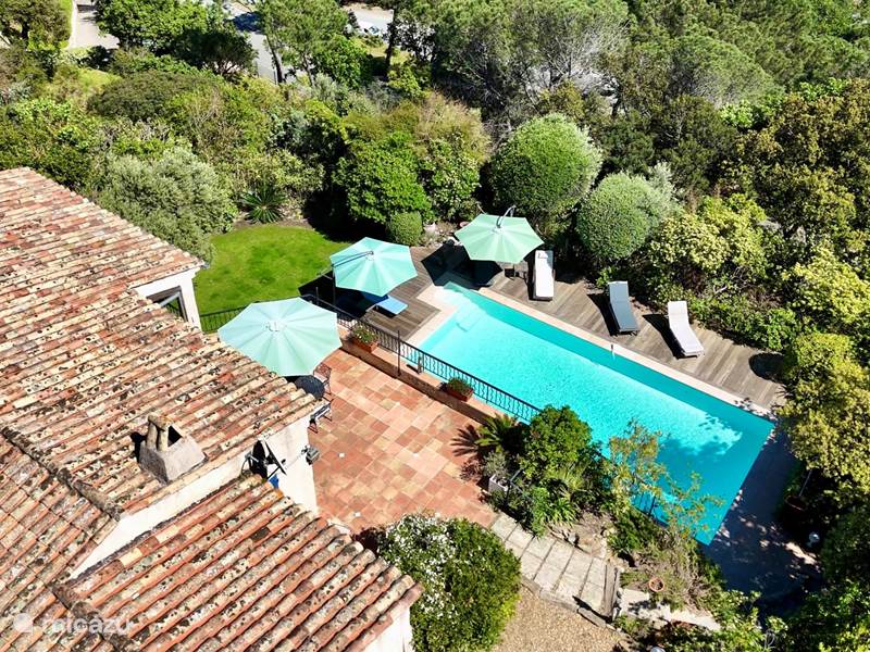 Holiday home in France, French Riviera, Grimaud Holiday house Villa Paradis