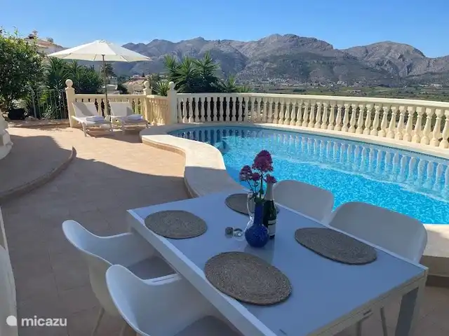 Casa Elimares | Espagne, Costa Blanca, Orba - appartement table à manger à l'extérieur