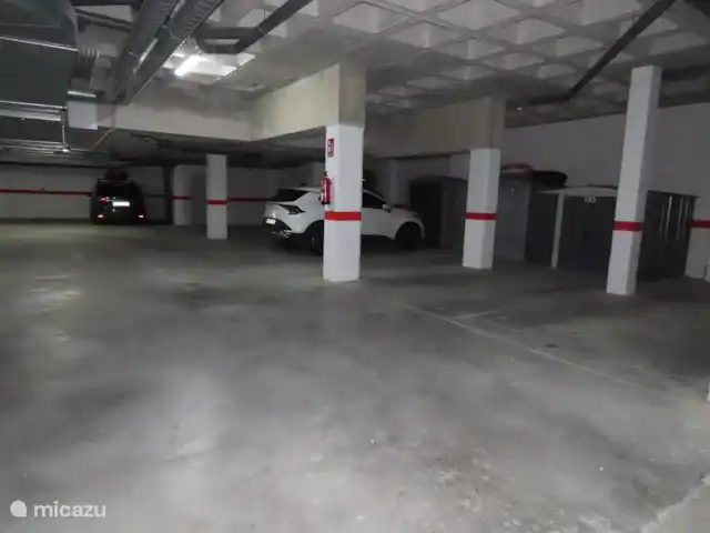 Location de Vacances Espagne, Costa Blanca, La Mata, appartement - Appartement de plage ZZ Plage de Pinada Place de parking privée dans garage