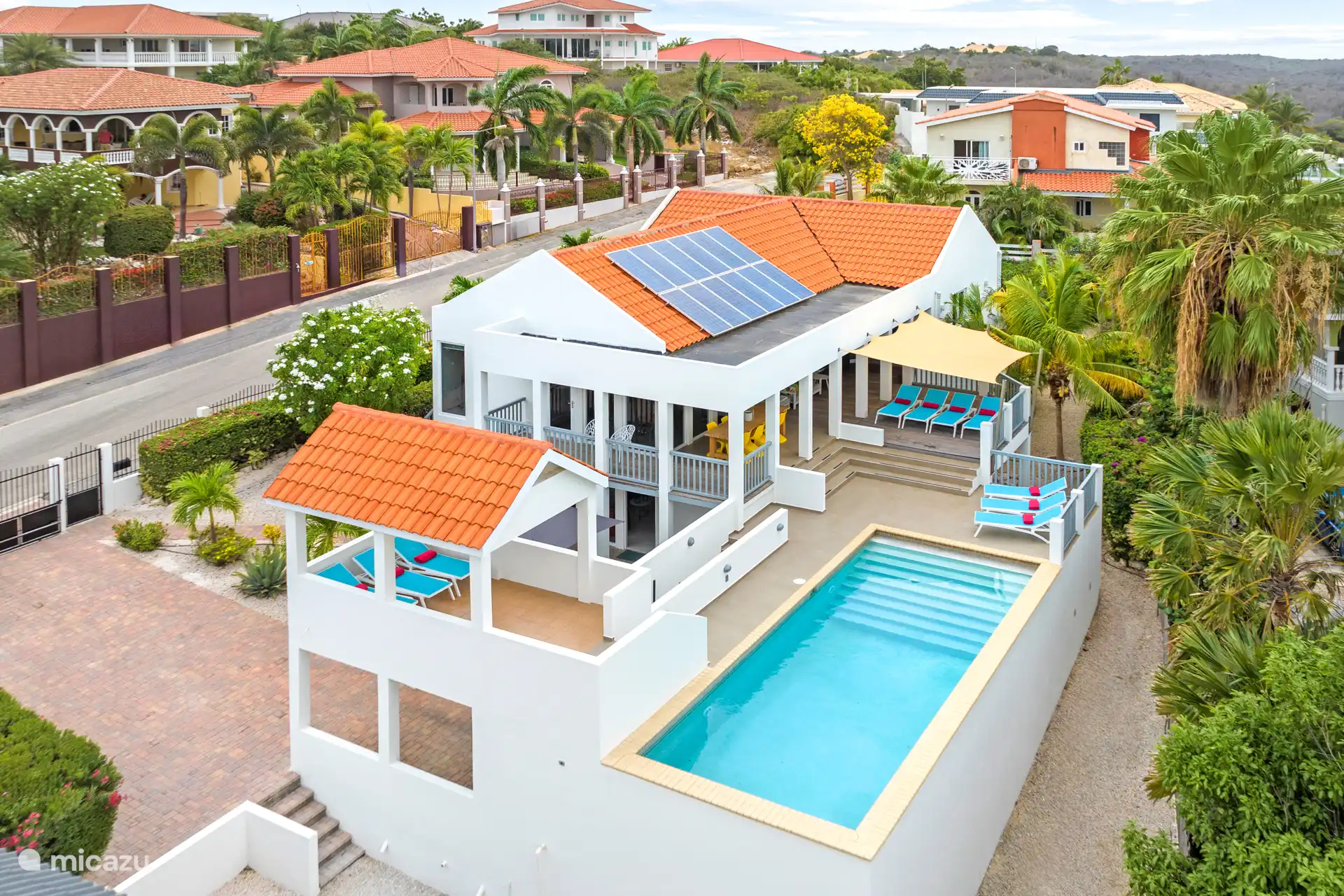 Senderismo, Curazao, Banda Arriba (este), Jan Thiel, villa Villa Thalassa Vista Royal