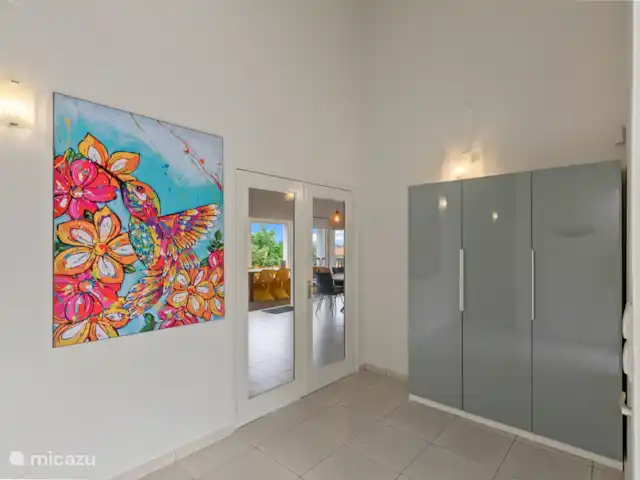 Villa Thalassa Vista Royal en Curazao, Banda Arriba (este), Jan Thiel - villa Visto desde la entrada