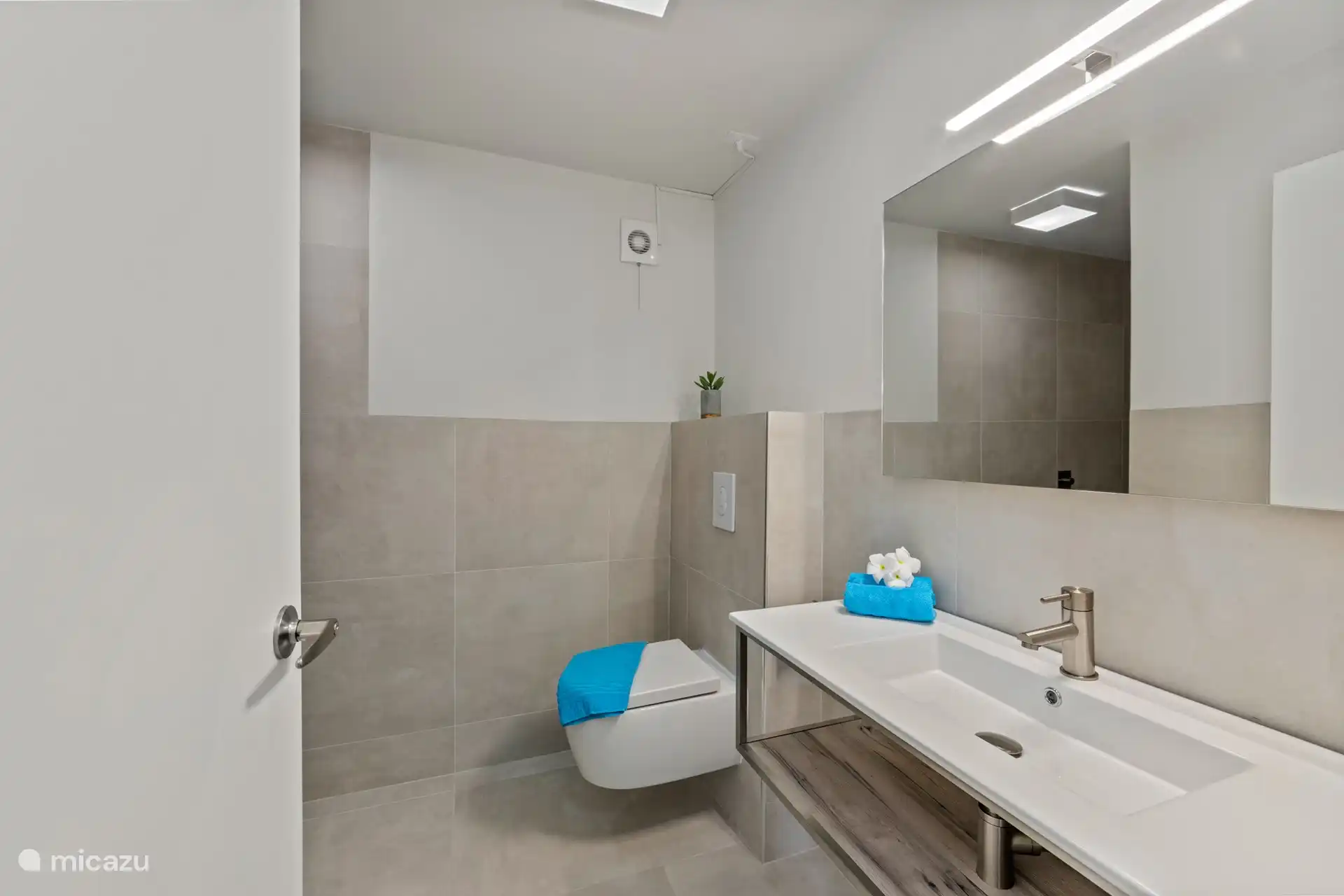 Badezimmer in der Wohnung