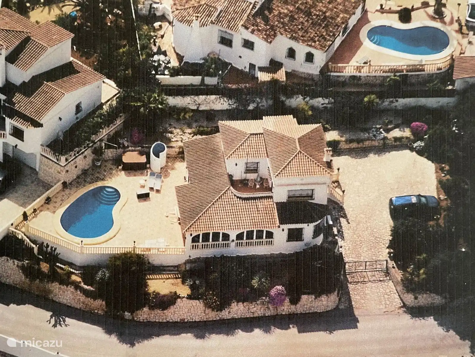 Photo de drone de la Casa Moraira Magica