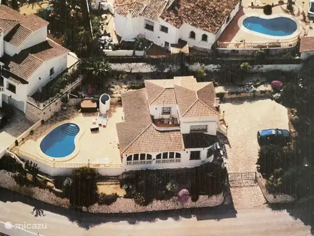 Casa Moraira Mágica | Espagne, Costa Blanca, Moraira - villa Photo de drone de la Casa Moraira Magica