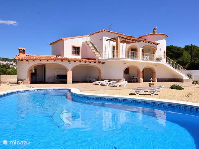 Vakantiehuis Spanje, Costa Blanca, Calpe – vakantiehuis Casa Merced, privézwembad 2-10pax