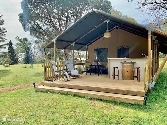 Casa vacacional Francia, Lot y Garona – camping con glamour/yurta/tienda safari Glamping Gran Confort La Mirande