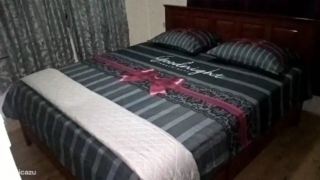 Double bed upstairs apartment