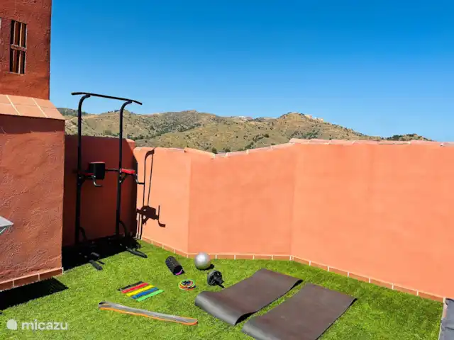 Location de Vacances Espagne, Costa del Sol, Marbella, penthouse - Penthouse Marbella Jacuzzi & vue mer Salle de sport privée avec vue sur la montagne