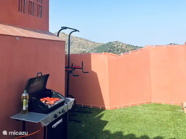 Location de Vacances Espagne, Costa del Sol, Marbella, penthouse - Penthouse Marbella Jacuzzi & vue mer Rooftop avec grill et salle de sport - Vue sur les montagnes