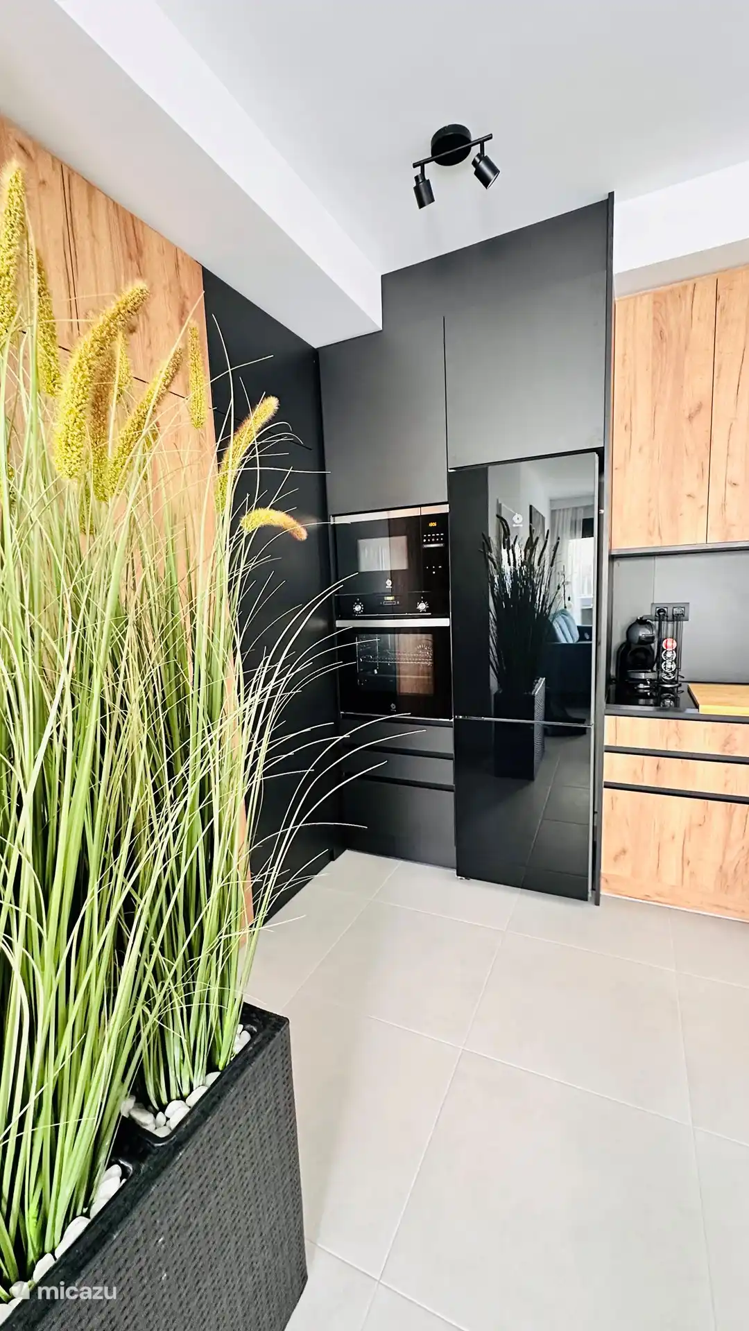 Keuken met Dolce Gusto koffie machine