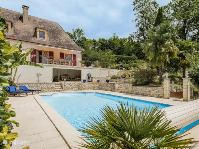 villa huren in Frankrijk, Lot, Souillac – Villa le Pechoir Het zwembad