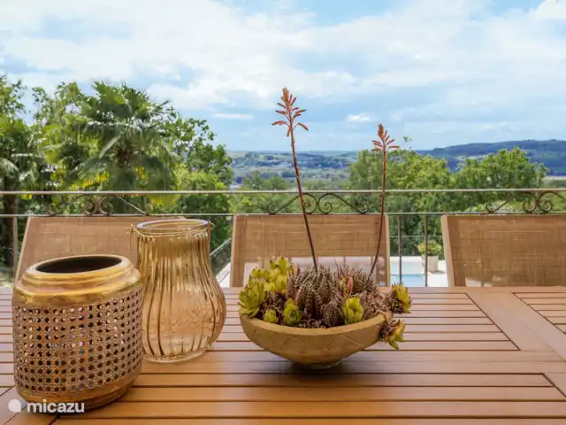 villa huren in Frankrijk, Lot, Souillac – Villa le Pechoir Het terras