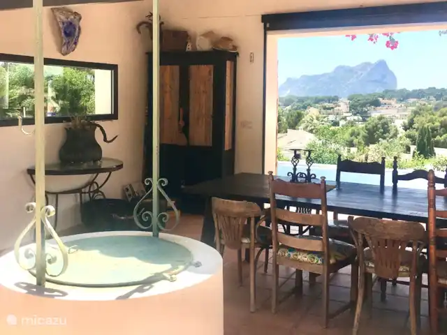 Studio Benissa | Espagne, Costa Blanca, Benissa - studio Aussi de la Naya vue sur le littoral et Peñon l’IFACH