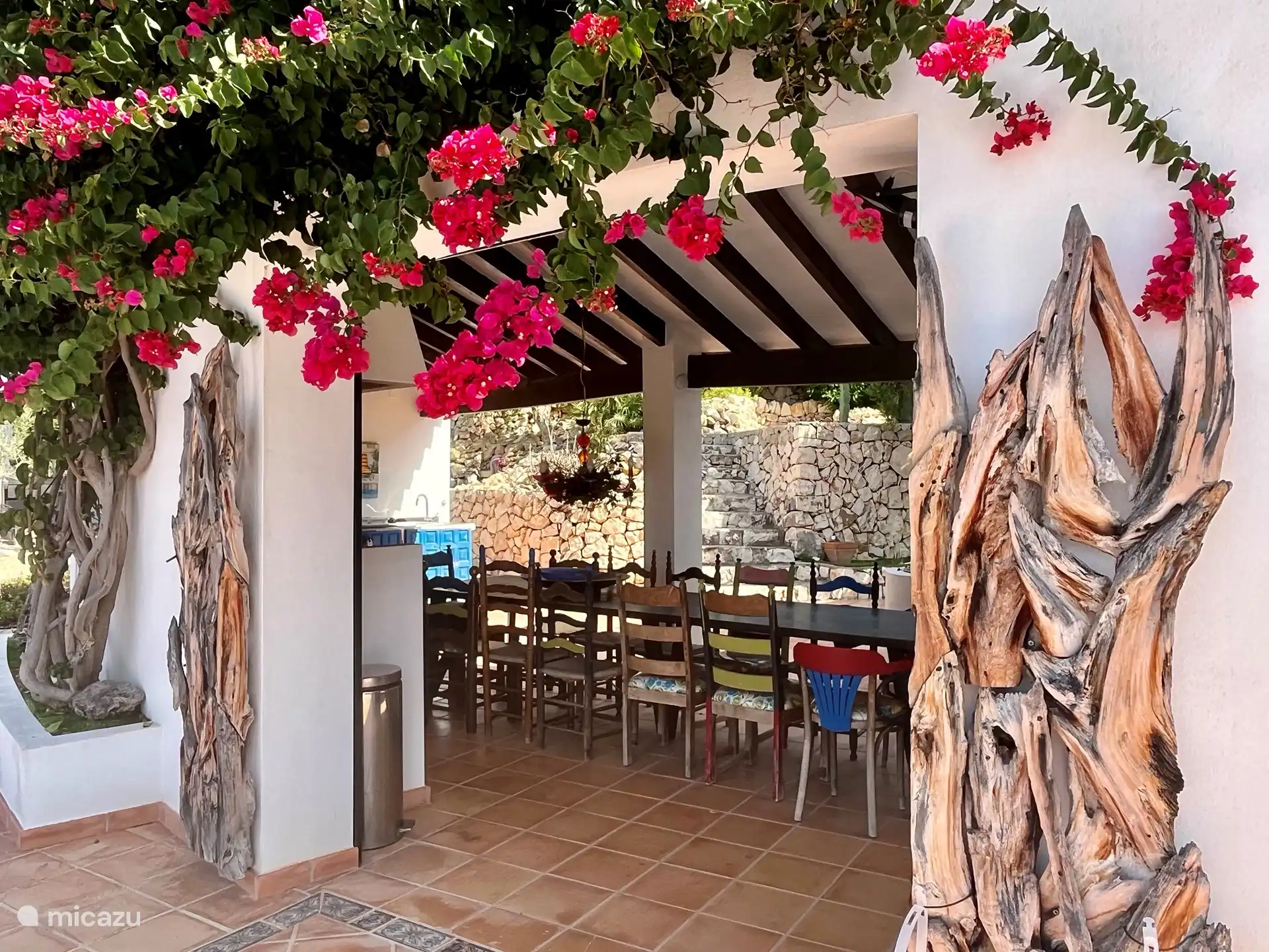 Espace privé dans la Naya, un bel endroit ombragé i.d.n.