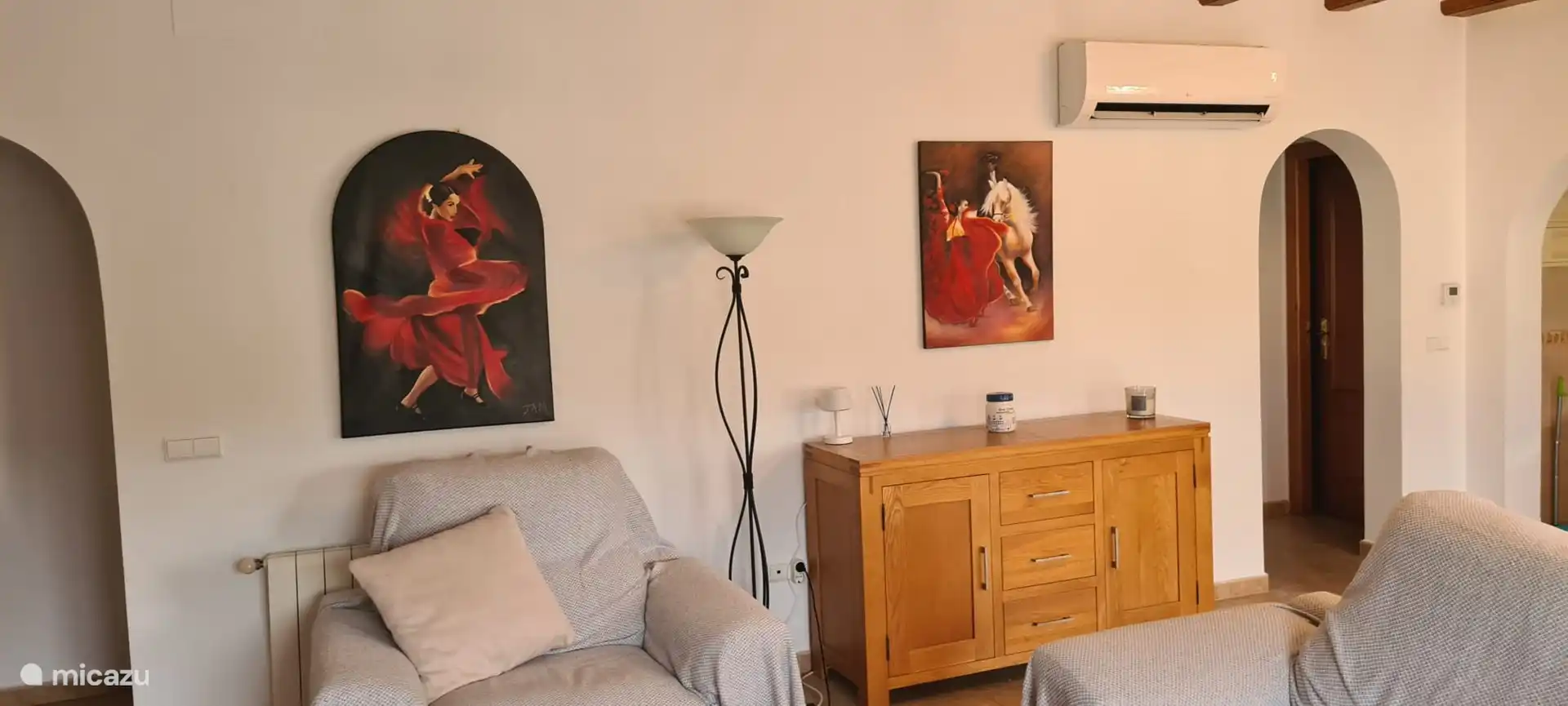 Neue Klimaanlage im Wohnzimmer Januar 2025