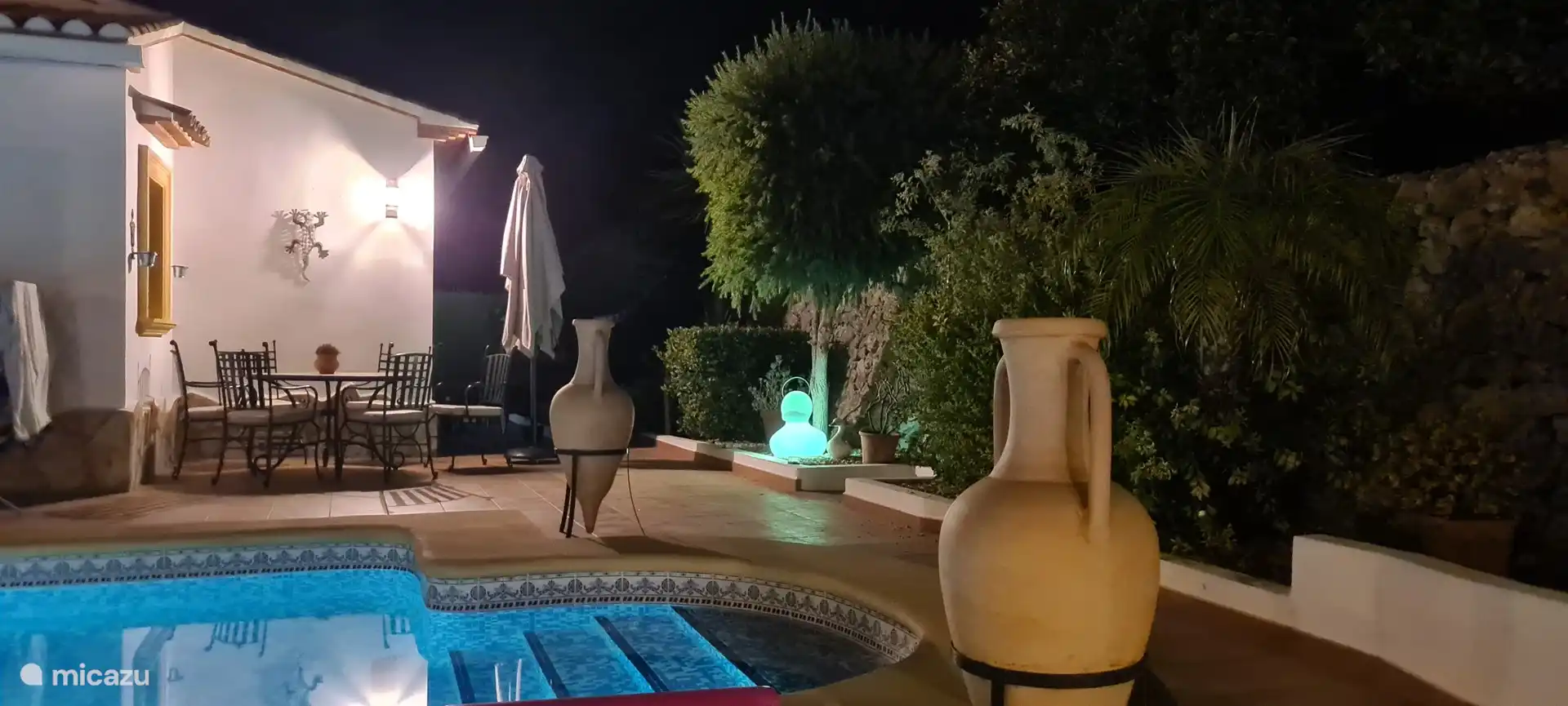 Angenehm beleuchtet am Abend