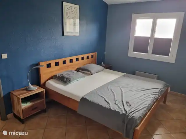 kathrin en Francia, Costa Azul, Les Issambres - bungaló De los tres dormitorios de arriba, uno tiene una cama doble