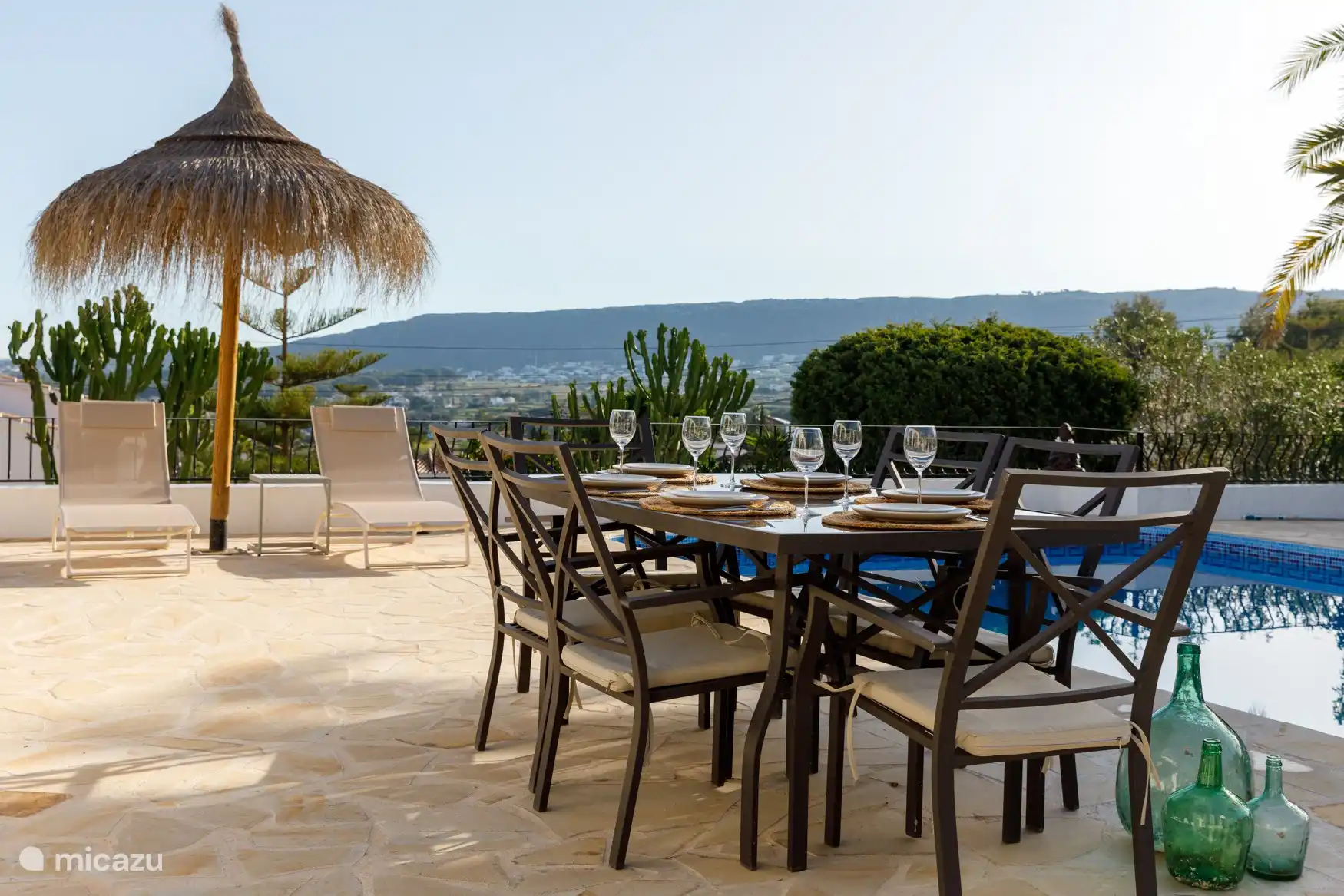 Eten met een view op de vallei