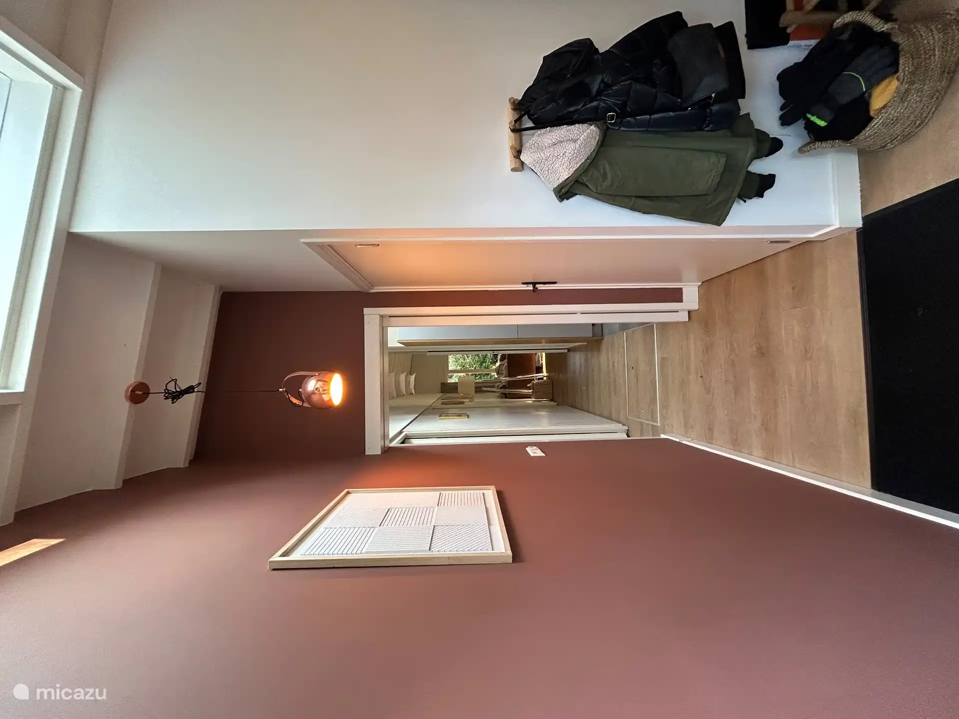 Der großzügige Eingang