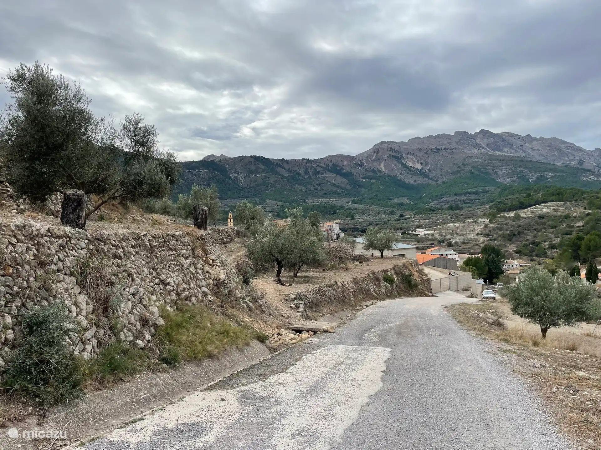 Lovely walking in Castel de castels, when you go further inland.