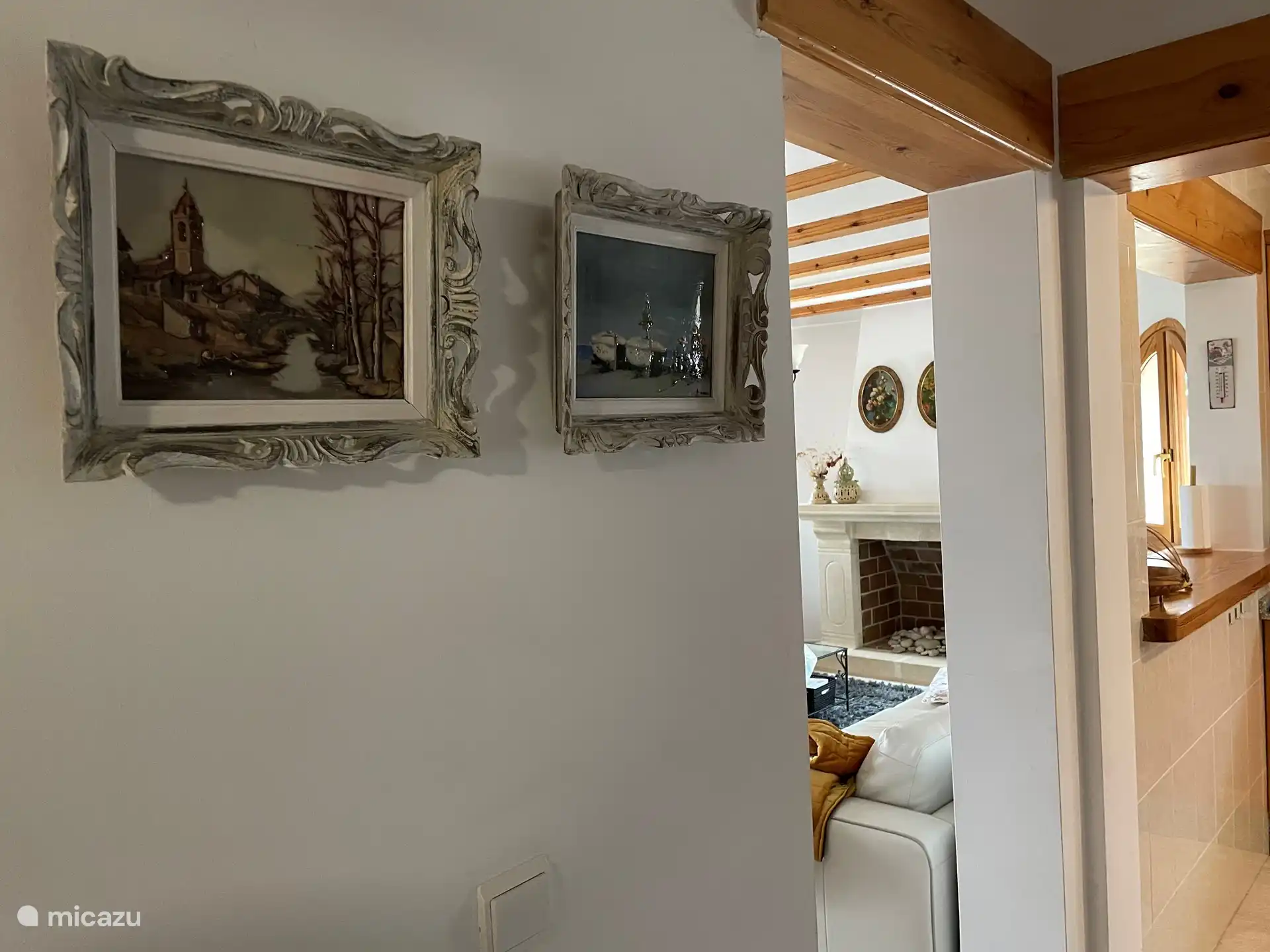 Antonio Alto's entrance hall. 