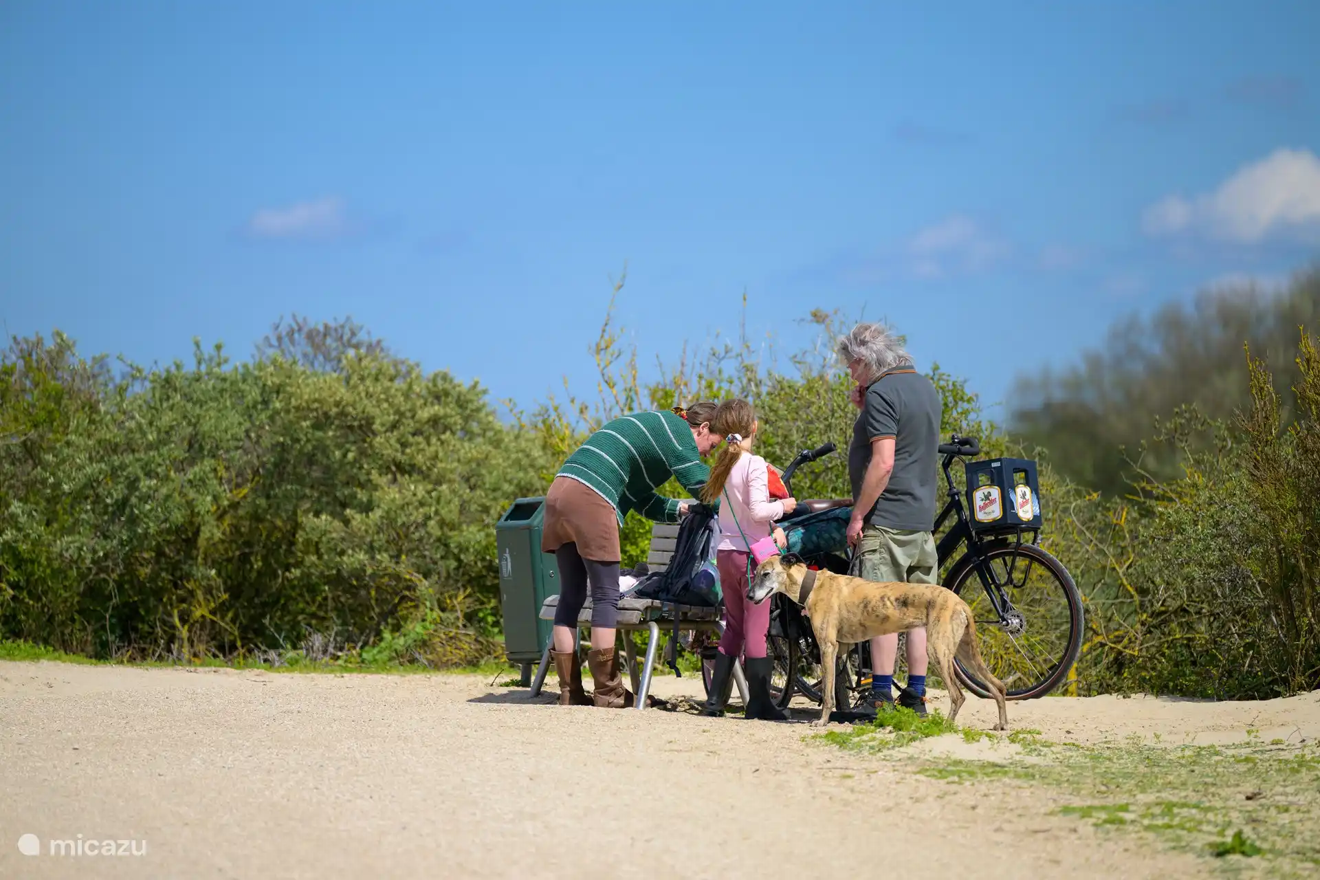 fietsen in de omgeving