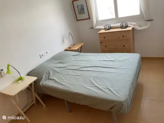 Apartamentos de Familia Thijssen en España, Murcia, Condado de Alhama - apartamento Dormitorio 1 cama doble con aires acondicionados