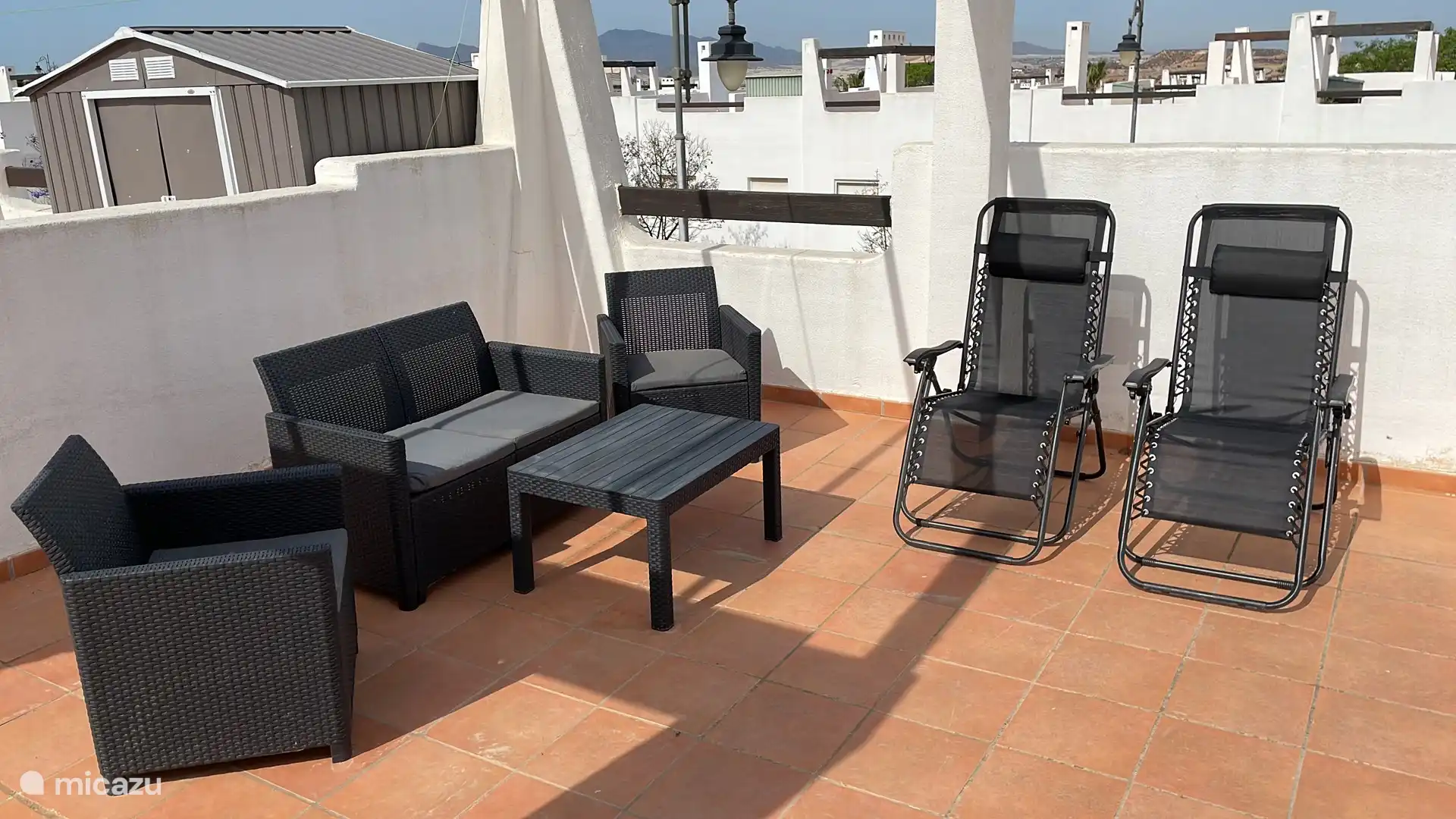 Lounge set roof terrace